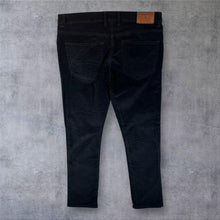 Load image into Gallery viewer, GANT Tyler Slightly Lower Waist Regular Fit Straight Leg Black Corduroy Trousers
