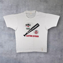 Load image into Gallery viewer, Vintage 1986 Skoal Bandit USSSA Softball State Champs T Shirt 80s Single Stitch
