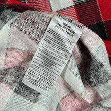 Load image into Gallery viewer, Vintage 90s Identic Mens Flannel Shirt L Red Black Check Grunge Lumberjack Plaid
