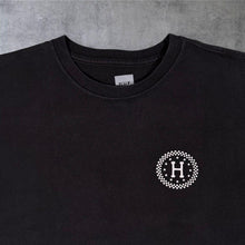Load image into Gallery viewer, HUF Worldwide T Shirt Mens M Black Checkerboard Classic H Logo Skate Streetwear
