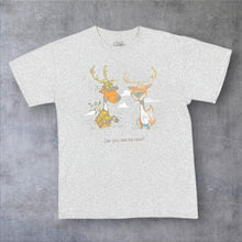 Load image into Gallery viewer, Lifestyle Classics Can You See Me Now? Novelty Camo Deer Cartoon Graphic T-Shirt
