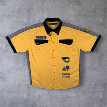 Load image into Gallery viewer, Vintage Y2K COOGI 69 World Class Shirt XXL Yellow Embroidered Hip Hop 2XL
