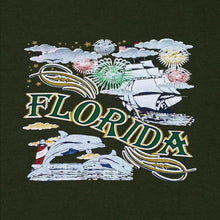 Load image into Gallery viewer, Vintage Anvil Florida Nautical Dolphin Souvenir Spellout Graphic T-Shirt
