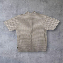 Load image into Gallery viewer, Early 00's Speedo Brown White Y2K Skater Gorpcore Cotton Check Shirt

