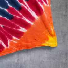 Load image into Gallery viewer, Anvil "Brew Thru" Outer Banks USA Tourist Multi Colour Tie Dye Cotton T-Shirt
