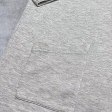 Load image into Gallery viewer, Vintage 80s Sweateria Cardigan Womens Large Grey Geometric Triangle Retro
