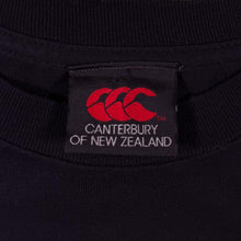 Load image into Gallery viewer, Early 00's Canterbury Of New Zealand "To Rugby Or Not To Rugby?" Black Cotton T-Shirt
