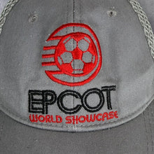 Load image into Gallery viewer, Disney Parks "Epcot World Showcase" Tourist Embroidered Mesh Trucker Baseball Cap
