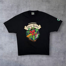 Load image into Gallery viewer, Vintage Wychwood Brewery "Dirty Tackle" Graphic Black Cotton T-Shirt
