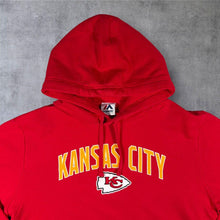 Load image into Gallery viewer, Kansas City Chiefs Majestic Hoodie Mens XL Red NFL American Football Pullover
