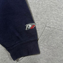 Load image into Gallery viewer, Pro Player "Umaine Black Bears" Embroidered College Raglan Grey Navy Hoodie

