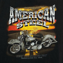 Load image into Gallery viewer, Vintage 90’s American Steel “Keep The Savage Way” Biker Spellout Graphic T-Shirt
