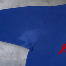 Load image into Gallery viewer, Vintage CSA "Kansas Jawhawks" College Embroidered Blue Sweatshirt

