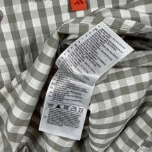 Load image into Gallery viewer, Adidas Clima365 Grey White Check Long Sleeve Polyester Nylon Shirt
