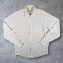 Load image into Gallery viewer, Vintage Yves Saint Laurent YSL Pour Homme Shirt Mens 39 L White Cotton Logo

