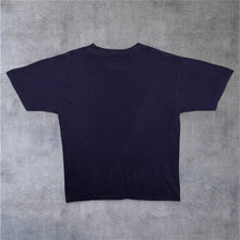 Load image into Gallery viewer, Vintage NFL (2000) New York Giants Ron Dayne Tiki Barber Graphic Navy Blue T-Shirt
