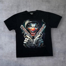 Load image into Gallery viewer, Rock Chang Gothic Horror Hooded Killer Clown Graphic T-Shirt
