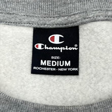 Load image into Gallery viewer, Champion Rochester New York Sweatshirt Mens M Grey Spellout Script Logo Crewneck
