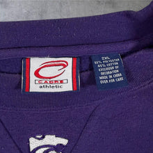 Load image into Gallery viewer, Vintage Y2K Kansas State Wildcats Sweatshirt 2XL Purple Cadre Athletic NCAA KSU
