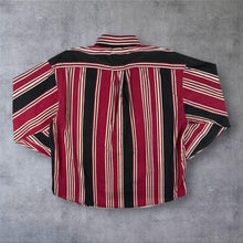 Load image into Gallery viewer, Vintage Tommy Hilfiger Mini Crest Logo Multi Striped Long Sleeve Button-Down Shirt
