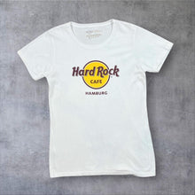 Load image into Gallery viewer, Hard Rock Cafe "Hamburg" Classic Souvenir Logo Spellout Graphic T-Shirt
