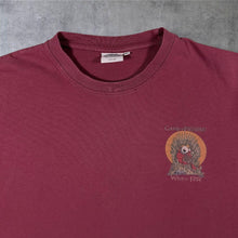 Load image into Gallery viewer, Weird Fish "Game Of Prawns" TV Show Parody Graphic Faded Burgundy Red T-Shirt
