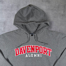 Load image into Gallery viewer, Davenport University Alumni Hoodie S Gear For Sports Big Cotton Grey USA College
