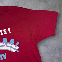 Load image into Gallery viewer, Vintage 1986 RAGBRAI XIV T Shirt L Hanes Single Stitch USA Cycling Iowa 80s
