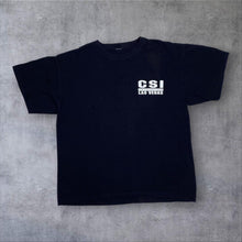 Load image into Gallery viewer, CSI Las Vegas “Crime Scene Investigation” Novelty Souvenir Spellout Graphic T-Shirt
