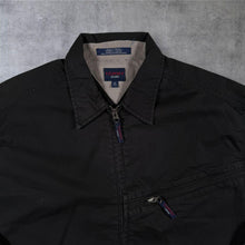 Load image into Gallery viewer, Vintage Tommy Jeans Hilfiger Jacket M Black Cotton Bomber Y2K Macau 1999
