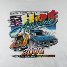 Load image into Gallery viewer, Vintage 2000 Hot Adelaide Street Machine T Shirt XXL Australia Car Show Entrant
