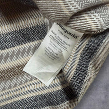 Load image into Gallery viewer, Patagonia Fjord Flannel Shirt Mens S Brown Stripe Organic Cotton 53947 FA19
