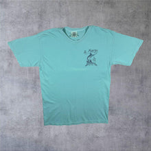 Load image into Gallery viewer, Comfort Colors "St. Maarten" West Indies Tourist Graphic Turquoise Cotton T-Shirt
