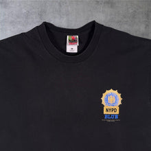Load image into Gallery viewer, Vintage 1994 NYPD Blue TV Promo T Shirt XL Fruit Of The Loom Steven Bochco 90s
