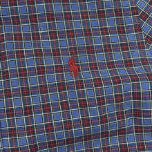 Load image into Gallery viewer, Ralph Lauren "Slim Fit" 100% Cotton Stretch Plaid Check Long Sleeve Button-Up Shirt
