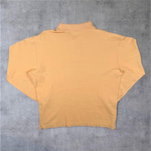 Load image into Gallery viewer, Early 00's FILA Classic Embroidered Mini Logo Yellow Long Sleeve Polo Shirt
