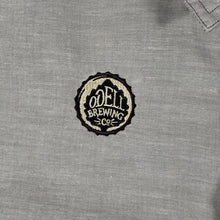 Load image into Gallery viewer, Patagonia Gone Again Shirt Mens L Grey Odell Brewing Organic Cotton Long Sleeve
