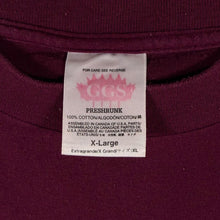 Load image into Gallery viewer, Vintage Ottawa Canada T Shirt XL Burgundy Embroidered Maple Leaf Souvenir Tee

