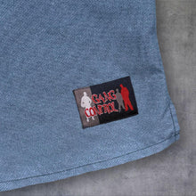 Load image into Gallery viewer, Early 00's WXY "Gang Control" Y2K Hip Hop Graphic Blue Polyester Shirt
