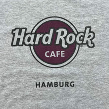 Load image into Gallery viewer, Hard Rock Cafe "Hamburg" Souvenir Logo Spellout Graphic T-Shirt
