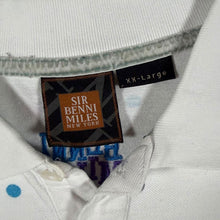 Load image into Gallery viewer, Vintage Y2K Sir Benni Miles Polo Shirt XXL Polka Dot Baggy Hip Hop 2000s
