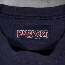 Load image into Gallery viewer, Vintage JanSport University of Toledo Sweatshirt XL Navy Embroidered College
