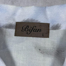 Load image into Gallery viewer, Early 00's Bifan Goth Y2K Traditional Dragon Pattern Light Blue Short Sleeve Shirt

