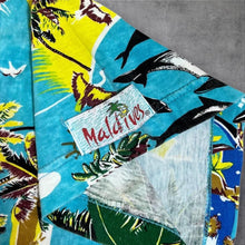 Load image into Gallery viewer, Vintage Maldives "Island Freeze" Souvenir All-Over Print Graphic T-Shirt
