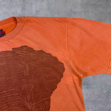 Load image into Gallery viewer, Vintage 90's Tinga Tinga Elephant Animal Wildlife Graphic Faded Orange T-Shirt
