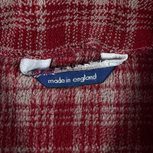 Load image into Gallery viewer, Vintage 90s TOG24 Technical Plaid Fleece Jacket Made England Red Check Polartec
