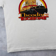 Load image into Gallery viewer, Vintage 90s Theodore Tugboat T Shirt Youth L Floppy Tops Single Stitch Cartoon Women's M
