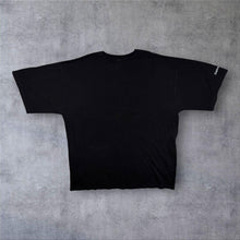 Load image into Gallery viewer, Vintage Zimbabwe (1998) "Rhino's Night" Wildlife Graphic Black Cotton T-Shirt
