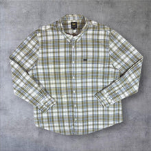 Load image into Gallery viewer, Early 00's Lee "Regular Fit" Plaid Check Long Sleeve Cotton Button-Up Shirt
