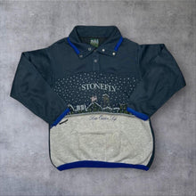 Load image into Gallery viewer, Vintage 90s Lotto Stonefly Outdoor Sweatshirt Pullover Colour Block Collared Small
